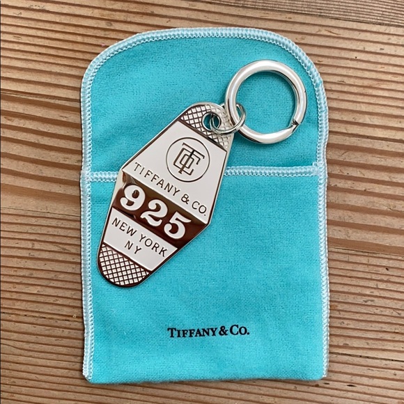 Tiffany Co Hotel Key Ring 